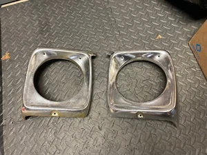 1969 Ford F100 Headlight Bezels Ford Ranger Ford Truck 1967 1968 Headlight Doors - Picture 1 of 24
