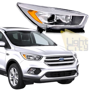 For 2017-2019 Ford Escape Passenger Right Side Headlight (HID, w/ LED Accent) RH - Picture 1 of 12