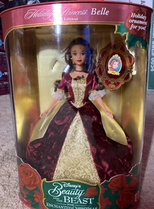 1997 Holiday Princess Belle Special Edition Disney’s Die Schöne und das Biest Puppe - Bild 1 von 5