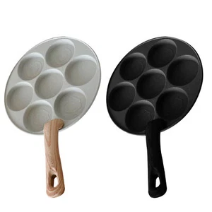 7-Cup Nonstick Egg Frying Pan Omelette Granite Mini Egg Cooker Pancake Breakfast - Picture 1 of 12