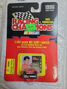 1996 Edition Racing Champions Michael Waltrip #21 1:144 Scale Die Cast Citgo - Picture 1 of 3