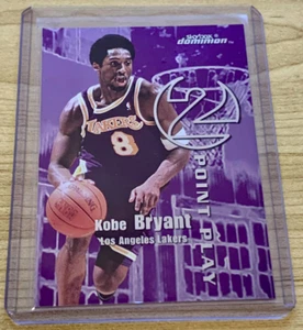 1999-00 Kobe Bryant Vince Carter Skybox Dominion 2 Point Play Lakers Raptors SSP - Bild 1 von 2