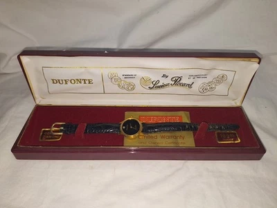 Reloj para mujer Dufonte Lucien Piccard diamante genuino. con papeles. Nuevo con etiquetas. Foto 1 de 4