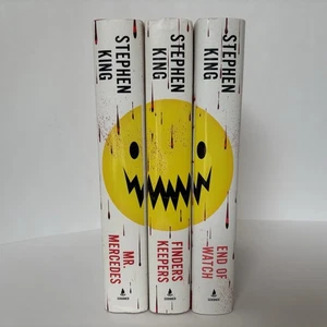 Stephen King: Bill Hodges Trilogy Mr Mercedes Finders Keepers End of Watch 1st - Picture 1 of 17