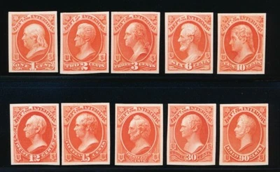 UNITED STATES (US) O15-O24 P4 INTERIOR VF CARD PROOF SET NGAI - Image 1 of 2