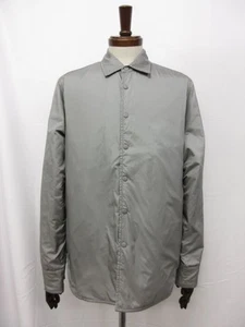 ASPESI Men's Shirt Jacket Nylon Re-Shirt Padded Gray Size S - Picture 1 of 10
