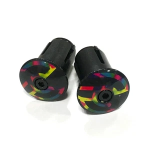 Cinelli Unisex's Bar End Expander Plugs Caleido - Picture 1 of 3