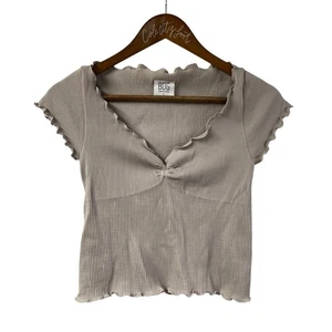 BDG tailliertes Top Salatborte Urban Outfitters Large Y2K Stil dehnbar - Bild 1 von 6