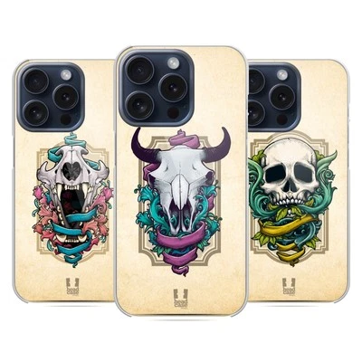 FUNDA RÍGIDA TRASERA HEAD CASE DESIGNS CALAVERAS Y PERGAMINOS PARA TELÉFONOS APPLE iPHONE Foto 1 de 4