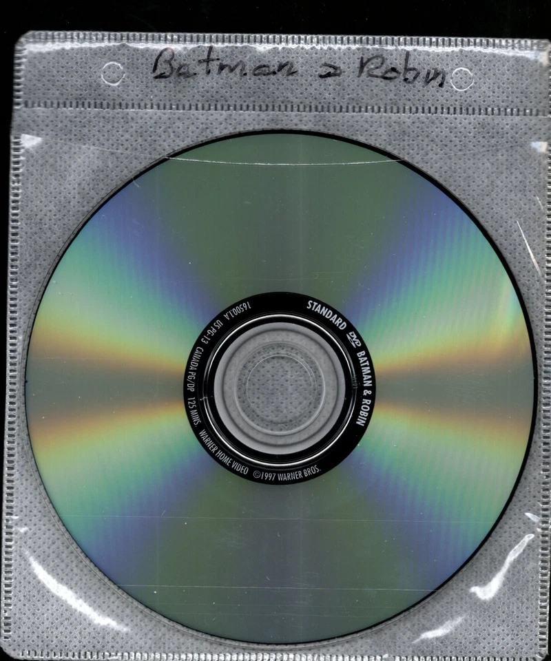 Batman & Robin (1997) DVD *DISC ONLY* = REGION 1 - George Clooney - Image 1 of 1