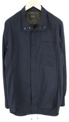 SCOTCH & SODA Mens Jacket XL Lightweight Longer  Navy Overshirt Styled Unlined * - Image 1 of 4