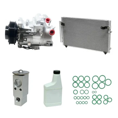 AC Compressor & Condenser Kit Fits Lexus GS300 IS300 3.0L OEM 7SBU16C KTC371-L - Image 1 of 4