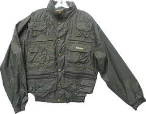 HODGMAN LAKESTREAM ~ ¡COMO NUEVO!!~CHAQUETA DE PESCA DE VADEO VERDE DE COLECCIÓN PARA HOMBRE L CAPUCHA IMPERMEABLE - Imagen 1 de 13
