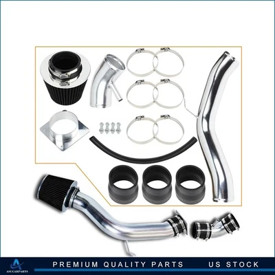 Sistema de admisión de aire frío negro + filtro nuevo para Nissan Altima S 2,5 L 2002-2006 Foto 1 de 4