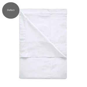 Dip & Doze Luxury 100% Organic Cotton Flat Sheet Bedding Fairtrade (DEFECT) - Picture 1 of 4