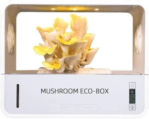 Pilz Grow Box mit Temperatur- und Luftfeuchtigkeitsanzeige, Smart Mushroom Monotub G - Bild 1 von 7