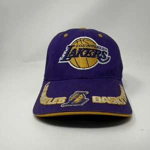 Los Angeles Lakers Mütze Kappe Riemen hinten Herren lila gelb NBA Basketball Reebok - Bild 1 von 6