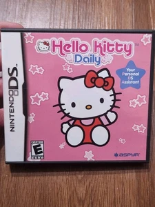 Nintendo DS Hello Kitty Daily Original Hülle/Spiel/Einlage - Bild 1 von 4