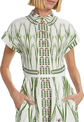 Maxi Vestido Camisa Floral Giambattista Valli - Talla 38 Foto 1 de 3