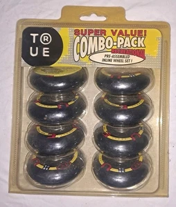 True Combo-Pack vormontierter Inline-Radsatz mit 8 Rädern - 70MM/82A - Bild 1 von 2