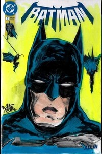 Batman #1 (2025) DC Sketch Cover Variante Comic mit Original Dave Castr Art - Bild 1 von 8