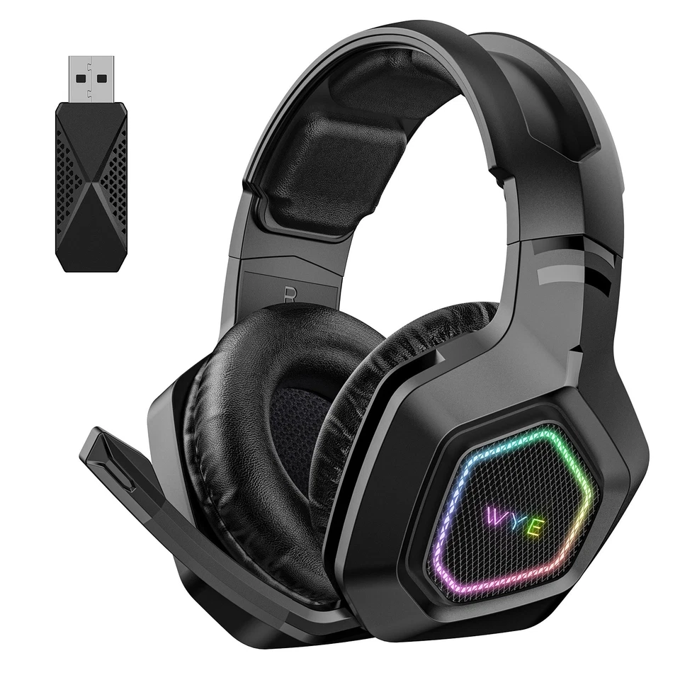 Wireless Gaming Headset Bluetooth 5.1 – Surround Sound, Noise Cancelling Quality - Image 1 of 3