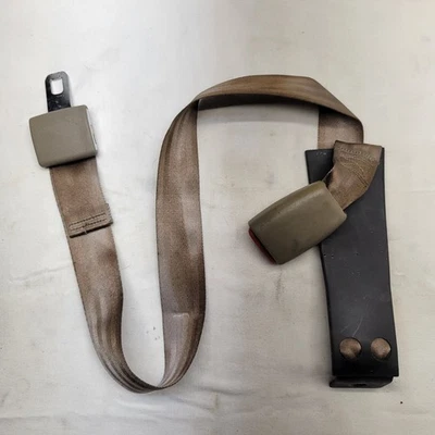 Dodge Ram 1500 2500 3500 1994-97 cinturón de seguridad trasero hebilla y cinturón central madera a la deriva Foto 1 de 4