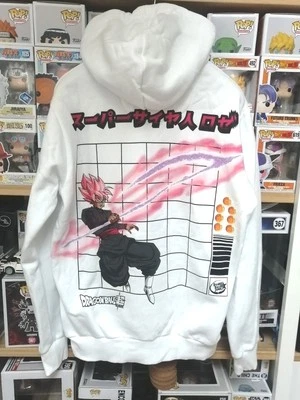 Sweat Celio Dragon Ball Super Goku Black Super Saiyan Rosé Taille M - Photo 1/4