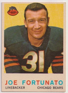 1959 Topps Football #106 Tom Fortunato Chicago Bears - Bild 1 von 2