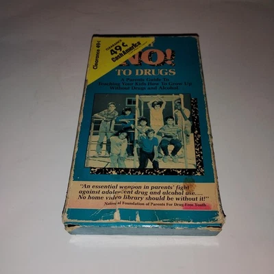 Say No to Drugs A Parents Guide to Teaching Your Kids How to Grow...(VHS, 1986) - Image 1 of 3