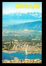 1 x QSL Card Radio Switzerland HB9AJU 1996 Bernex Geneva ≠ A867