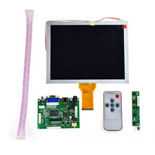 8" LCD Screen Display Panel+Controller Board+Remote Control HDMI VGA 2AV 800×600
