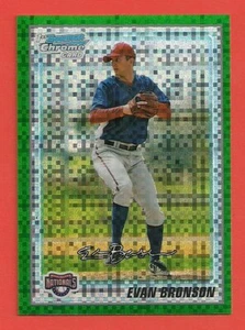 EVAN BRONSON - 2010 Bowman Chrome Prospects Green X-Fractors #BCP162 - Picture 1 of 2