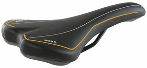 MONTEGRAPPA RACING BORA Sport Fahrradsattel schwarz/orange - NEU - VK: 19,90€ - Bild 1 von 1