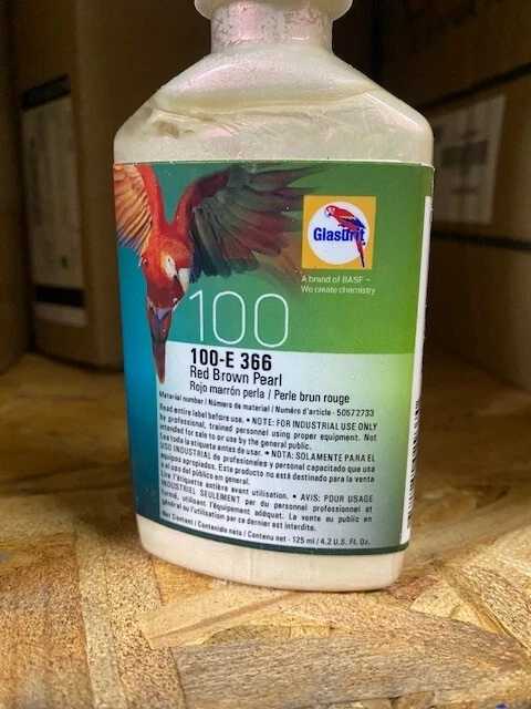 Glasurit 100-E-366, perla roja marrón, 0,5 L / 16,9 oz, CADUCIDAD 15/06/2027 Foto 1 de 1