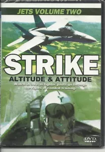F18 STRIKE ALTITUDE & ATTITUDE MILITARY JET FIGHTER AIR COMBAT VIDEO DVD - Foto 1 di 2