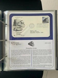 FDC CELEBRATING 20th CENTURY 1934 streamline design - Picture 1 of 1