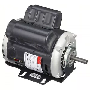 DAYTON GP Motor, Open Dripproof, Cradle Base Mount, 1/2 HP, 1725 RPM, 115/230VAC - Picture 1 of 2