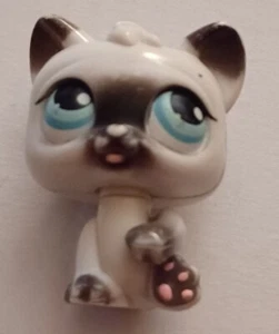 LPS First Generation cat black & white arm & tongue movement WORKS HTF RARE - Picture 1 of 11
