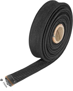 Heat Hose Fiberglass Wrap Shield Sleeve10FT-15MM 5/8" Wire Fuel Line Heat Shield - Bild 1 von 8