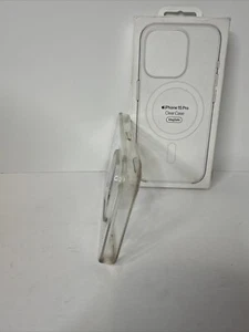 Original Apple Clear Case mit Magsafe iPhone 15 PRO (6,1" große Kamera) gebraucht - Bild 1 von 4