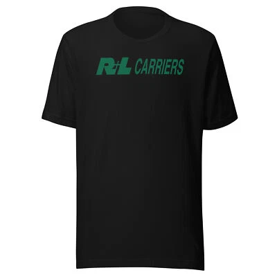 R+L Carriers Company logo Unisex t-shirt Black & Navy Size S-5XL - Image 1 of 4
