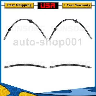 Manguera de línea de freno delantero trasero para Mercedes-Benz S430 2006 2005 2004 2003 Foto 1 de 4