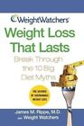 Weight Watchers Weight Loss That Lasts by James M. Rippe 9780471736295