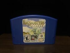 BASSMasters 2000 (Nintendo 64, 1999) TESTED AND FREE SHIPPING