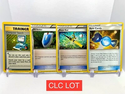 Pokemon Classic Collection Trainer x4 Rare Candy Super Rod VS Seeker CLC NM🇺🇸 - Image 1 of 4