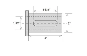 2" OD CNC Tool Holder Bushing TYPE C 1-3/4" ID 42054841 - Picture 1 of 2