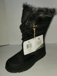 Quest Women's Powder Winter Boots- QCWWP18-Blk - Size 7 - Picture 1 of 7