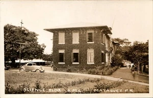 Postkarte RPPC Science Building A.M.C. Mayagüez PR PC881 - Bild 1 von 2