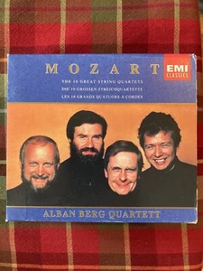 Mozart The 10 Great String Quartets (Nos. 14-23) Alban Berg Quartet EMI 5-CD  NM - Bild 1 von 23